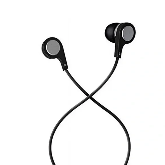 Maxell Bass 13 Earphones With Mic Black MAX199621 B-13 - Picture 3 of 5